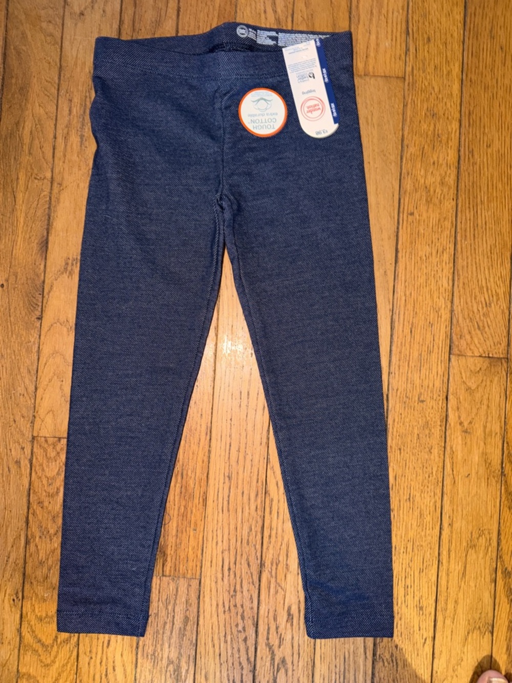 wonder nation Navy Textured Knit Leggings